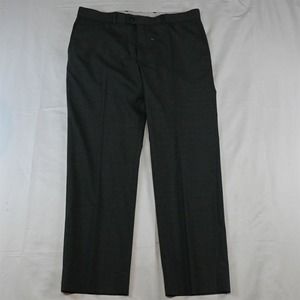 Brax Manager‎ Fits 34 x 30 Gray Enrico Slim Wool Dress Pants